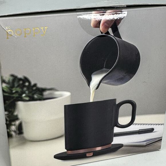 Poppy Mug Warmer Set Led Lid Brand New - Picture 2 of 6